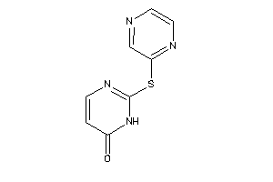 2-(pyrazin-2-ylthio)-1H-pyrimidin-6-one