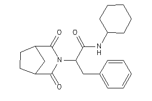 N-cyclohexyl-2-(2,4-diketo-3-azabicyclo[3.2.1]octan-3-yl)-3-phenyl-propionamide