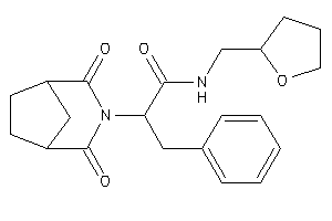 2-(2,4-diketo-3-azabicyclo[3.2.1]octan-3-yl)-3-phenyl-N-(tetrahydrofurfuryl)propionamide