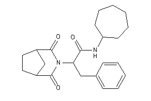 N-cycloheptyl-2-(2,4-diketo-3-azabicyclo[3.2.1]octan-3-yl)-3-phenyl-propionamide