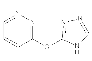 3-(4H-1,2,4-triazol-3-ylthio)pyridazine