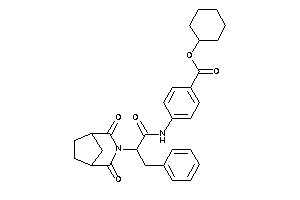 4-[[2-(2,4-diketo-3-azabicyclo[3.2.1]octan-3-yl)-3-phenyl-propanoyl]amino]benzoic Acid Cyclohexyl Ester