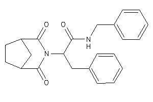 N-benzyl-2-(2,4-diketo-3-azabicyclo[3.2.1]octan-3-yl)-3-phenyl-propionamide