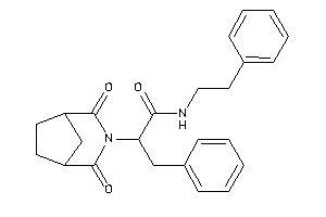 2-(2,4-diketo-3-azabicyclo[3.2.1]octan-3-yl)-N-phenethyl-3-phenyl-propionamide