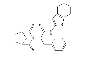 2-(2,4-diketo-3-azabicyclo[3.2.1]octan-3-yl)-3-phenyl-N-(4,5,6,7-tetrahydrobenzothiophen-2-yl)propionamide