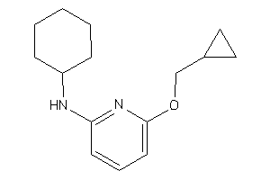 Cyclohexyl-[6-(cyclopropylmethoxy)-2-pyridyl]amine