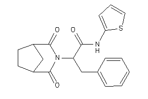 2-(2,4-diketo-3-azabicyclo[3.2.1]octan-3-yl)-3-phenyl-N-(2-thienyl)propionamide