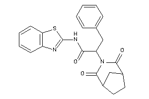 N-(1,3-benzothiazol-2-yl)-2-(2,4-diketo-3-azabicyclo[3.2.1]octan-3-yl)-3-phenyl-propionamide