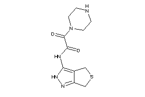 Image of N-(4,6-dihydro-2H-thieno[3,4-c]pyrazol-3-yl)-2-keto-2-piperazino-acetamide