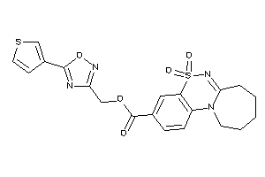 DiketoBLAHcarboxylic Acid [5-(3-thienyl)-1,2,4-oxadiazol-3-yl]methyl Ester