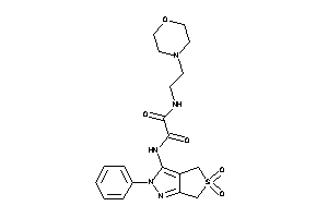 N'-(5,5-diketo-2-phenyl-4,6-dihydrothieno[3,4-c]pyrazol-3-yl)-N-(2-morpholinoethyl)oxamide