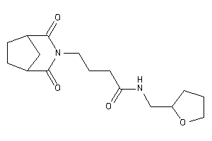 4-(2,4-diketo-3-azabicyclo[3.2.1]octan-3-yl)-N-(tetrahydrofurfuryl)butyramide