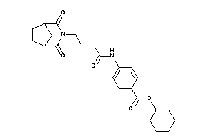 4-[4-(2,4-diketo-3-azabicyclo[3.2.1]octan-3-yl)butanoylamino]benzoic Acid Cyclohexyl Ester