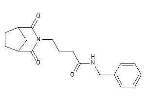 N-benzyl-4-(2,4-diketo-3-azabicyclo[3.2.1]octan-3-yl)butyramide