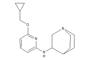 [6-(cyclopropylmethoxy)-2-pyridyl]-quinuclidin-3-yl-amine