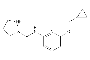 [6-(cyclopropylmethoxy)-2-pyridyl]-(pyrrolidin-2-ylmethyl)amine