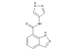 N-(1H-pyrazol-4-yl)-1H-indazole-7-carboxamide