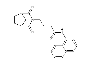 4-(2,4-diketo-3-azabicyclo[3.2.1]octan-3-yl)-N-(1-naphthyl)butyramide