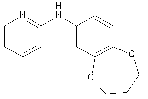 3,4-dihydro-2H-1,5-benzodioxepin-7-yl(2-pyridyl)amine