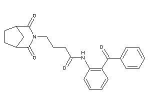 N-(2-benzoylphenyl)-4-(2,4-diketo-3-azabicyclo[3.2.1]octan-3-yl)butyramide