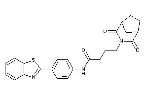 N-[4-(1,3-benzothiazol-2-yl)phenyl]-4-(2,4-diketo-3-azabicyclo[3.2.1]octan-3-yl)butyramide