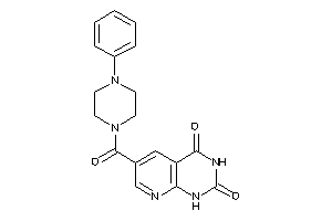 6-(4-phenylpiperazine-1-carbonyl)-1H-pyrido[2,3-d]pyrimidine-2,4-quinone