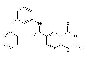 N-(3-benzylphenyl)-2,4-diketo-1H-pyrido[2,3-d]pyrimidine-6-carboxamide