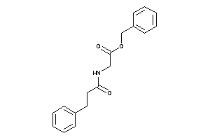2-(hydrocinnamoylamino)acetic Acid Benzyl Ester