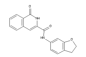 N-coumaran-6-yl-1-keto-2H-isoquinoline-3-carboxamide