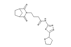 4-(2,4-diketo-3-azabicyclo[3.2.1]octan-3-yl)-N-[5-(tetrahydrofuryl)-1,3,4-thiadiazol-2-yl]butyramide