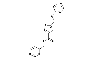 2-(phenoxymethyl)thiazole-4-carboxylic Acid S-triazin-2-ylmethyl Ester