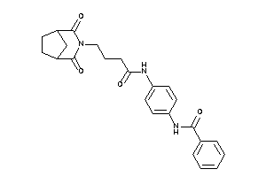 N-[4-[4-(2,4-diketo-3-azabicyclo[3.2.1]octan-3-yl)butanoylamino]phenyl]benzamide