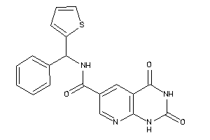 2,4-diketo-N-[phenyl(2-thienyl)methyl]-1H-pyrido[2,3-d]pyrimidine-6-carboxamide