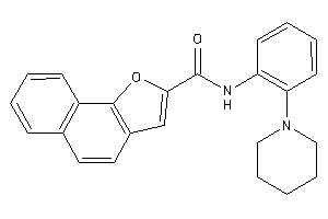 Image of N-(2-piperidinophenyl)benzo[g]benzofuran-2-carboxamide