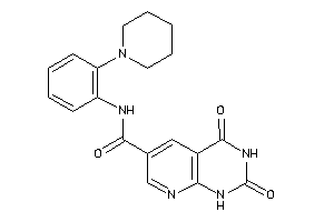 2,4-diketo-N-(2-piperidinophenyl)-1H-pyrido[2,3-d]pyrimidine-6-carboxamide