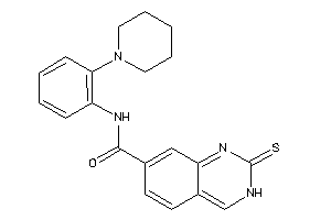 N-(2-piperidinophenyl)-2-thioxo-3H-quinazoline-7-carboxamide