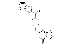 7-[[4-(benzofuran-2-carbonyl)piperazino]methyl]thiazolo[3,2-a]pyrimidin-5-one