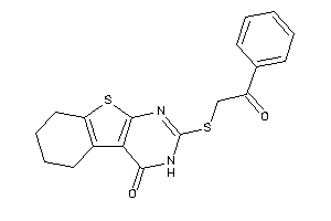 2-(phenacylthio)-5,6,7,8-tetrahydro-3H-benzothiopheno[2,3-d]pyrimidin-4-one