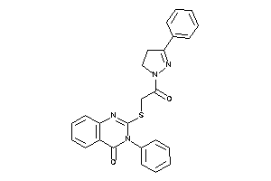 2-[[2-keto-2-(3-phenyl-2-pyrazolin-1-yl)ethyl]thio]-3-phenyl-quinazolin-4-one