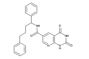 N-(1,4-diphenylbutyl)-2,4-diketo-1H-pyrido[2,3-d]pyrimidine-6-carboxamide