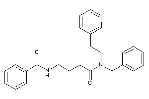 N-[4-[benzyl(phenethyl)amino]-4-keto-butyl]benzamide