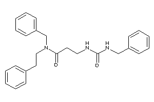 Image of N-benzyl-3-(benzylcarbamoylamino)-N-phenethyl-propionamide