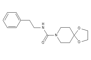 N-phenethyl-1,4-dioxa-8-azaspiro[4.5]decane-8-carboxamide