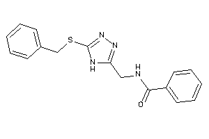 N-[[5-(benzylthio)-4H-1,2,4-triazol-3-yl]methyl]benzamide