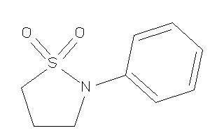 2-phenyl-1,2-thiazolidine 1,1-dioxide