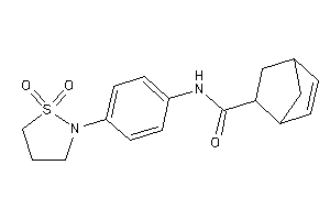 N-[4-(1,1-diketo-1,2-thiazolidin-2-yl)phenyl]bicyclo[2.2.1]hept-2-ene-5-carboxamide