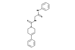 N-(2-anilino-2-keto-ethyl)-4-phenyl-3,6-dihydro-2H-pyridine-1-carboxamide