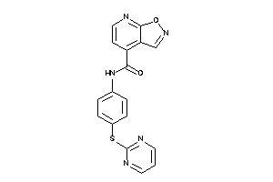 N-[4-(2-pyrimidylthio)phenyl]isoxazolo[5,4-b]pyridine-4-carboxamide