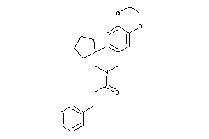 3-phenyl-1-spiro[2,3,6,8-tetrahydro-[1,4]dioxino[2,3-g]isoquinoline-9,1'-cyclopentane]-7-yl-propan-1-one