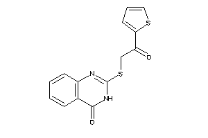 2-[[2-keto-2-(2-thienyl)ethyl]thio]-3H-quinazolin-4-one